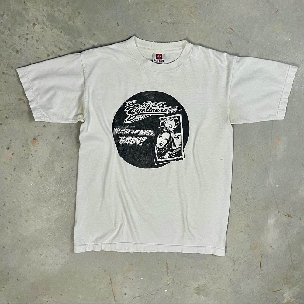 SOLD Vintage The Eyeliners graphic band tee